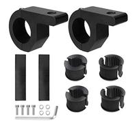 QIMEI-SHOP Support de Montage de Lumière Travail 19-32mm Universelle Pince de Tube de Barre Fixation pour Tout-terrain Voiture Camion Moto 2 Pièces