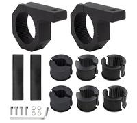 QIMEI-SHOP Support de Montage de Lumière Travail 25-50mm Universelle Pince de Tube de Barre Fixation pour Tout-terrain Voiture Camion Moto 2 Pièces