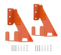 qimoi 2pcs Hangage de Tronçonneuse Murm Met Métal Organisation de Garage de Service Heavy Duty Rack de Rangement de Garage Organisateur Rack de Tronçonneuse