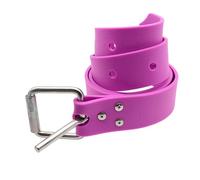 qimoi Ceinture de Plongée en Silicone pour la Plongée sous-Marine de 1,5 M, avec Bloc de Plomb Ajustable, Accessoire de Charge Lourde pour Équipement de Plongée, Couleur Rose.