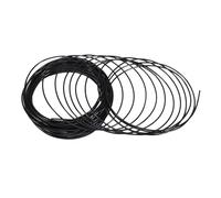 qimoi Filament pour Stylo D'Imprimante 3D 1,75 Mm Pla 10 M (Pla Noir)