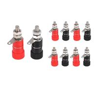 qimoi R 10 Pcs 3.8mm 4mm Fiche Banane Douille Liaison Remplacement de poteaux