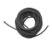 qimoi Tubes d'exercice Caoutchouc Bande de RéSistance Catapult Dub éLastique, Noir 10M