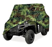 Qimopi Housse de protection pour UTV 3,1 x 1,8 x 1,75 m 210D Oxford imperméable à la poussière et au soleil pour véhicules utilitaires (camouflage)