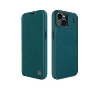 Qin Pro Series for iPhone 14/iPhone 13 Phone Case with Sliding Lens Cover Phone Shell Card Holder