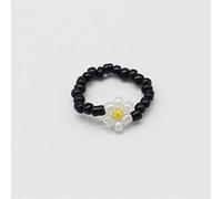 QINC Bracelet en Perles avec Fleur de Marguerite pour Femme - Mode Bohème - Colorée - Charmante - Bracelet Extensible - Cadeau de fête - Bijoux