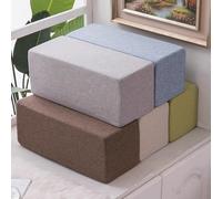 qing yun Coussin de Repose-Bras de Canapé, Coussin de Repose-Bras de Canapé Épais, Traversin de Remplissage Long pour Matelas (40 * 40 * 100 cm, Gris foncé)