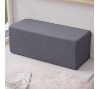 qing yun Coussin de soutien carré pour accoudoir de canapé, durable pour accoudoir de canapé, coussin long pour remplir l'espace entre le matelas (20 x 20 x 45 cm, gris foncé)