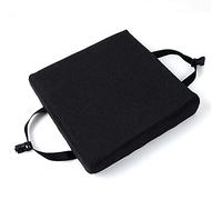 qing yun Coussins de siège de chaise, Coussins de chaise de salle à manger épais 5/8cm, Coussin de siège carré antidérapant Tapis de chaise pour tabouret jardin intérieur extérieur (25x25x8cm, noir)