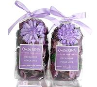 Qingbei Rina Pot Pourri parfumé Decoration,2 sachets Fleurs séchées pour Parfum Maison et Centre de Table(arome de Lavande Frais),Pot-pourri Naturel,90g diffuseur Parfum Maison Centre de Table Mariage
