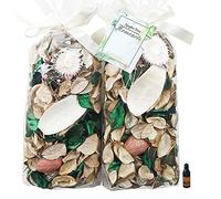 Qingbei Rina Pot Pourri parfumé Decoration,Fleurs séchées pour Parfum Maison et Centre de Table(arome de Jasmin Frais),Pot-pourri Naturel, 240g diffuseur Parfum Maison Centre de Table Mariage