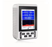 QINGDONGDZA Nouveau Compteur Geiger Portable XR-1 détecteur de Radiation nucléaire dosimètre Personnel testeur de marbre dosimètre de Radiation X-Ray,Blanc