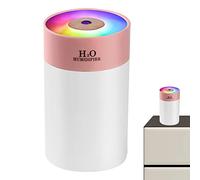 qingfeitai Petit humidificateur | Diffuseur d'huiles essentielles à arrêt Automatique avec Recharge USB avec lumières LED,Lampe d'ambiance pour Chambre d'enfant, purificateur d'air Silencieux pour la