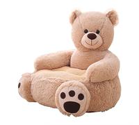 qingfeitai Siège en Peluche Ours | Soutien Assis en Peluche - Compagnon la Taille d'un Tout-Petit pour Lire, se détendre et se blottir