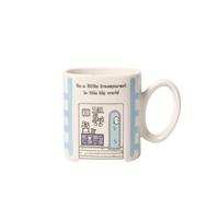 QINGGANG-0224 Idéal pour une pendaison de crémaillère Tasse à café grande capacité, 1 tasse en céramique d'une de 360 ml, for le bureau ou la maison, peut contenir du, lait, thé