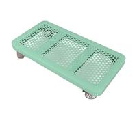 QINGGANG-0224 support de tour d'ordinateur Support de tour PC mobile, support processeur roulant for sous le bureau, chariot au sol(Green,450mm*250mm)