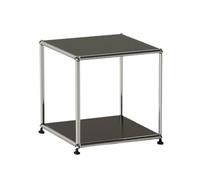 QINGGANG-0224 Table d'appoint de canapé Table d'appoint modulaire for canapé, Table de Rangement à épissure arbitraire, Meuble d'appoint de Salon Minimaliste Moderne(Noir,Petit)