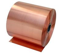 qinggw 1pc 0.2mm Épaisseur de cuivre Feuille Rouleau de Haute pureté cuivre Pur CU tôle Feuille Plate 100mmx1000mm