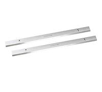 qinggw 2 pièces 319mm HSS épaisseur Bois Rabot Lame Couteau 319x18.2x3.2mm Simple Tranchant pour Ryobi ETP1531AK Jet JWP-12 GMC MA1931 Corvette 21