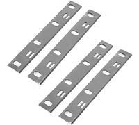 qinggw 2 pièces/Ensemble 158x22x1.8mm HSS Lames de Rabot pour 37-070, 37-072 6 "Couteaux de dégauchisseuse pièces d'outils de Travail du Bois