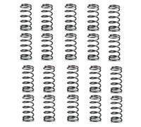 qinggw 20pcs 0.4mm 0.4x3mm Diamètre Fil à Ressort de Compression en Acier Inoxydable 0,4 mm Diamètre extérieur 3 mm Longueur 5-50mm (Taille : 10mm)