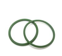 qinggw 2pcs d'épaisseur Verte FKM Joint torique Joints Joint 100/105 / 110/115/120/125/130/135/140/145 mm OD Caoutchouc fluoré Joint torique Trou Rondelle (Taille : 110x100x5mm)