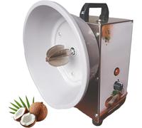 QINGHEDZSW Machine Verticale de Transformation de la Noix de Coco, râpe électrique à Noix de Coco, granulométrie Uniforme, Vitesses réglables, pour Les pâtisseries et Les Bars à Boissons