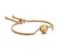 Qings Bracelet du Zodiaque Doré Charm Bracelet Constellation Réglable Scorpion