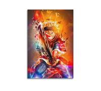 QINGSDEC Affiches Applicable à Anime Black Clover Asta Toile Peinture à l'huile Peinture décorative Art Poster Suspendu Peinture Maison Salon Chambre à coucher Mur Salle à Manger 30 x 45 cm Sans Cadre