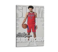 QINGSDEC Affiches Applicable à Cad Cunningham Toile Peinture à l'huile Peinture Décorative Art Poster Suspendu Peinture Maison Salon Chambre Salle à Manger Mur 30 x 45 cm Style Cadre