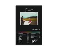 QINGSDEC Affiches Applicable à Elisabeth Zach Bryan Toile Peinture à l'huile Peinture Décorative Art Poster Suspendu Peinture Maison Salon Chambre Salle à Manger Mur 30 x 45 cm Sans Cadre