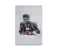 QINGSDEC Affiches Applicable à Muhammad Toile Peinture à l'huile Peinture Décorative Art Poster Suspendu Peinture Maison Salon Chambre Salle à Manger Mur 20 x 30 cm Sans Cadre