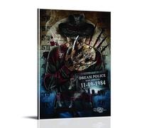 QINGSDEC Affiches Applicable pour aller au lit à minuit Toile Peinture à l'huile Peinture décorative Art Poster Suspendu Peinture Maison Salon Chambre à coucher Salle à manger Mur 16 x 24 pouces (40 x