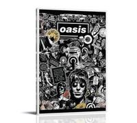 QINGSDEC Posters Applicable to Lord Don't Slow Me Down Toile Peinture à l'huile Peinture décorative Art Poster Suspendu Peinture Maison Salon Chambre Salle à Manger Mur 40 x 60 cm Style Cadre