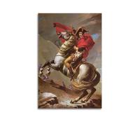 QINGSDEC Posters Applicable to Napoleon Surpassed The Best Bernard2 Toile Peinture à l'huile Peinture décorative Art Poster Suspendu Peinture Maison Salon Chambre Salle à Manger Mur 20 x 30 cm Sans