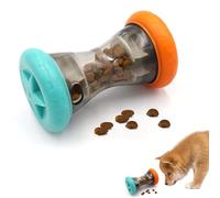 QingWing Jouet Puzzle pour Chien, Jeu Intelligence pour Chien avec Alimentation Lente, Jouets pour Chiens ModèLe Roulant en Forme D'HaltèRe, Adapté à L'entraîNement Interactif et Intellectuel