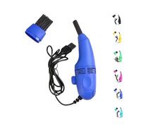QingxingFa Aspirateur Professionnel, Aspirateur pour Machine À Coudre, Aspirateur pour Clavier, Aspirateur pour Ordinateur Portable, Aspirateur pour Ordinateur Portable Électronique (Bleu)