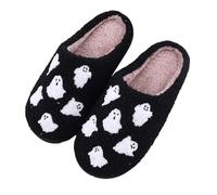 QingxingFa Chaussons Teckel Pour Femmes, Chaussons Confortables, Chaussons Maison En Peluche Douce, Antidérapants (H,40-41)