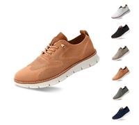 QingxingFa Chaussures pour Hommes, Chaussures Breeze, Chaussures pour Hommes, Chaussures Breeze pour Hommes Urban, Urban - Chaussures Ultra Confortables (Marron,44)
