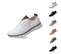 QingxingFa Chaussures pour Hommes, Chaussures Breeze, Chaussures pour Hommes, Chaussures Breeze pour Hommes Urban, Urban - Chaussures Ultra Confortables (Blanc,44)