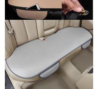 QingxingFa Coussin de siège de Voiture antidérapant pour l'été,Coussin de siège de Voiture antidérapant en Soie glacée amélioré pour l'été (Gris,Banquette arrière)