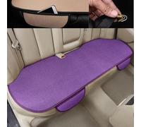 QingxingFa Coussin de siège de Voiture antidérapant pour l'été,Coussin de siège de Voiture antidérapant en Soie glacée amélioré pour l'été (Violet,Banquette arrière)