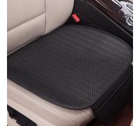 QingxingFa Coussin de siège de Voiture antidérapant pour l'été,Coussin de siège de Voiture antidérapant en Soie glacée amélioré pour l'été (Noir,Siège Avant 2 pièces)