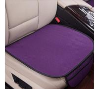 QingxingFa Coussin de siège de Voiture antidérapant pour l'été,Coussin de siège de Voiture antidérapant en Soie glacée amélioré pour l'été (Violet,Siège Avant 2 pièces)