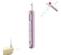 QingxingFa Enfile-Aiguille 2 en 1, découseur, Outil d'enfilage d'aiguille Extensible pour Couture à la Main, Tricot, Artisanat, matelassage, Outils d'enfilage et de Retrait de Fil 2 en 1 (Violet)