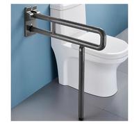 QINGYAN Barres D'appui De Sécurité for Toilettes, Barre D'appui Pliable Et Relevable for Salle De Bain, Rampe De Douche en Acier Inoxydable, Barre D'appui for Toilettes(70cm)