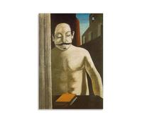 QINGYUAN Giorgio De Chirico Impression sur toile Motif cerveau de l'enfant 50 x 75 cm