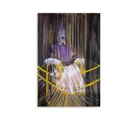 QINGYUAN Poster Portrait du pape innocent de Francis Bacon - Affiche décorative pour chambre à coucher - 60 x 90 cm