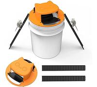 QingYyunsm Seau piège à Souris, Piège à Souris pour Couvercle de Seau Flip N Slide, Balance Mouse Rat Trap, Efficace, Piège à Souris à Réinitialisation Automatique pour intérieur et extérieu (A)