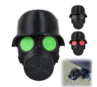 QINGZY Cache Boule Attelage, Capuchon pour Attelage de Remorque, Boule Attelage Caoutchouc Antipoussière et Étanche Caoutchouc, Capuchon de Protection pour Attelage de Remorque pour Voiture (Vert)